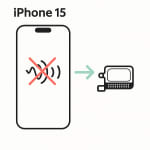 iPhone 15 Lautsprecher Problem und Lösungjpg